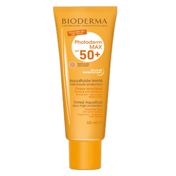 Bioderma Photoderm Max SPF 50+ Tinted Aquafluid Light Color Sunscreen