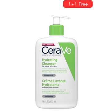 CeraVe Hydrating Cleanser for Normal to Dry Skin with Hyaluronic Acid 473mL