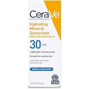 CeraVe Sunscreen Face Lotion with SPF 30 (2.5oz)