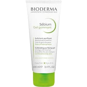 Bioderma Sebium Exfoliating Purifying Gel Combination to Oily Skin, 100ml