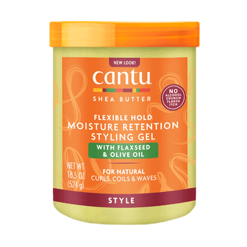 Cantu Shea Butter Flexible Hold Moisture Retention Styling Gel With Flaxseed & Olive Oil - 524g