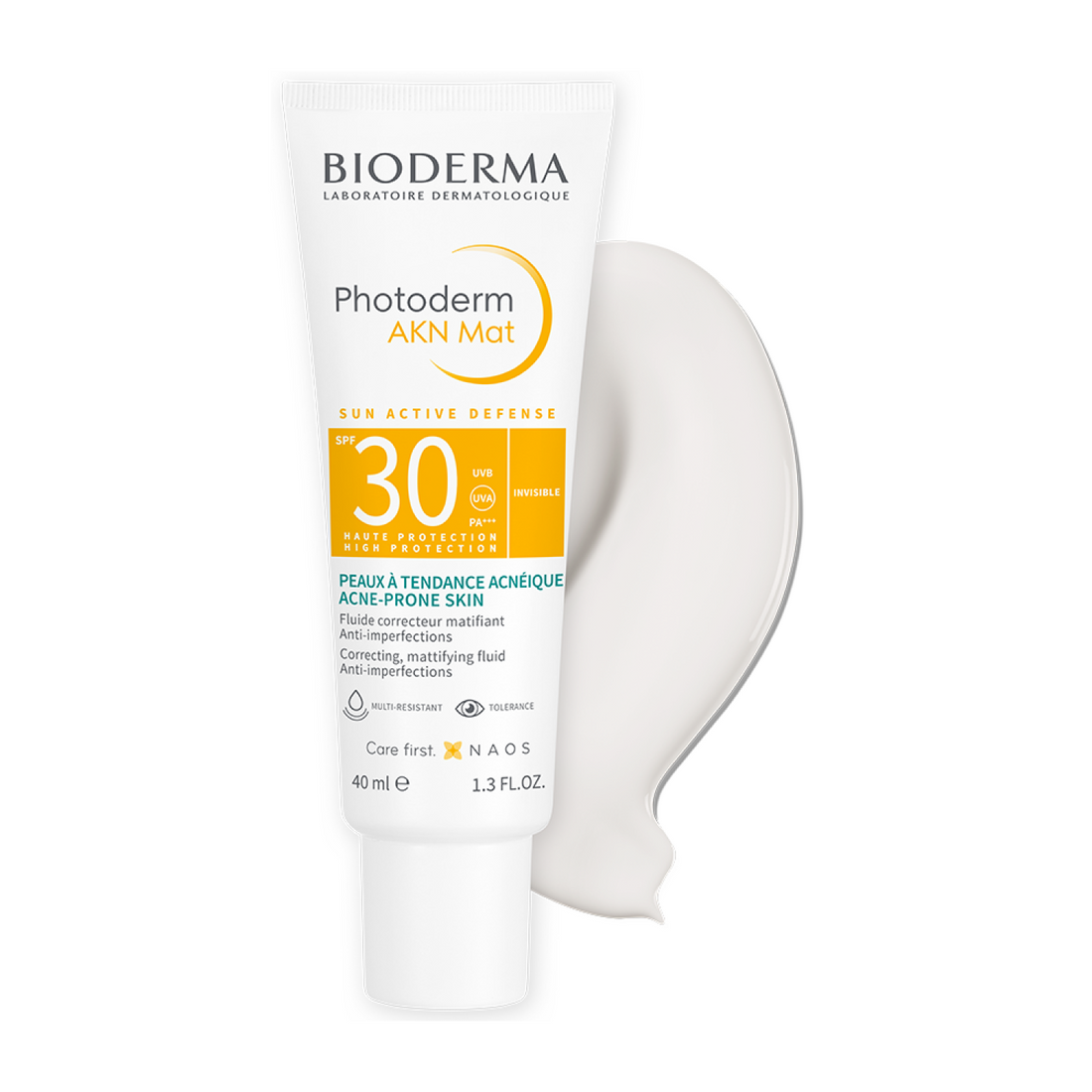 سائل بيوديرما Photoderm AKN Mat SPF30 المرطب للبشرة - 40 مل