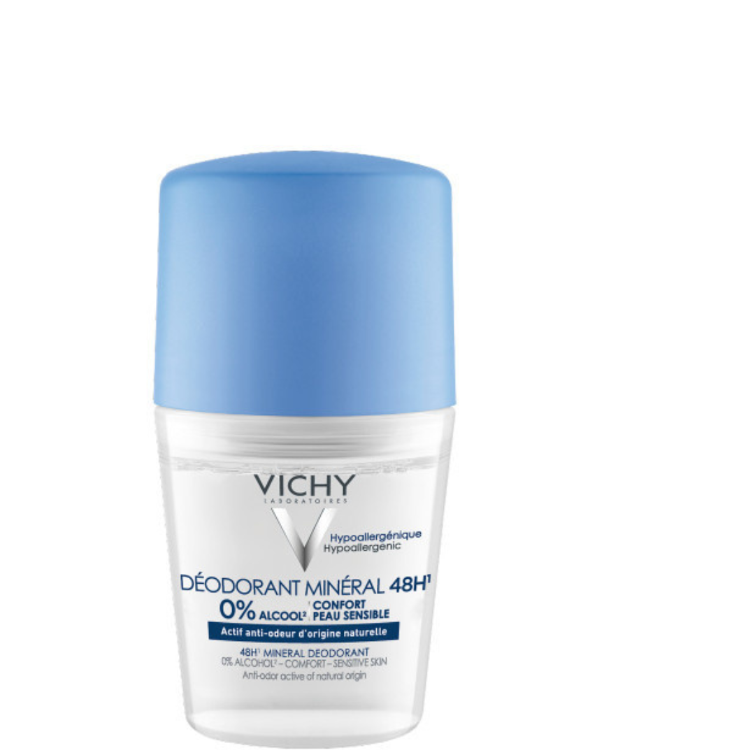 VICHY DEODORANT BILLE 48H MINERAL - Set of 2x50ml