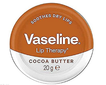 Vaseline Axe Lip Therapy Petroleum Jelly Cocoa Butter for Men - 0.7 oz Lip Balm