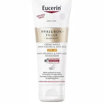 Eucerin Hyaluron-Filler + كريم اليد المضاد للبقع الداكنة ومضاد للشيخوخة SPF30 75 مل